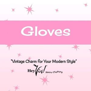 Gloves - Sweet, Sleek, Classic Retro Gloves